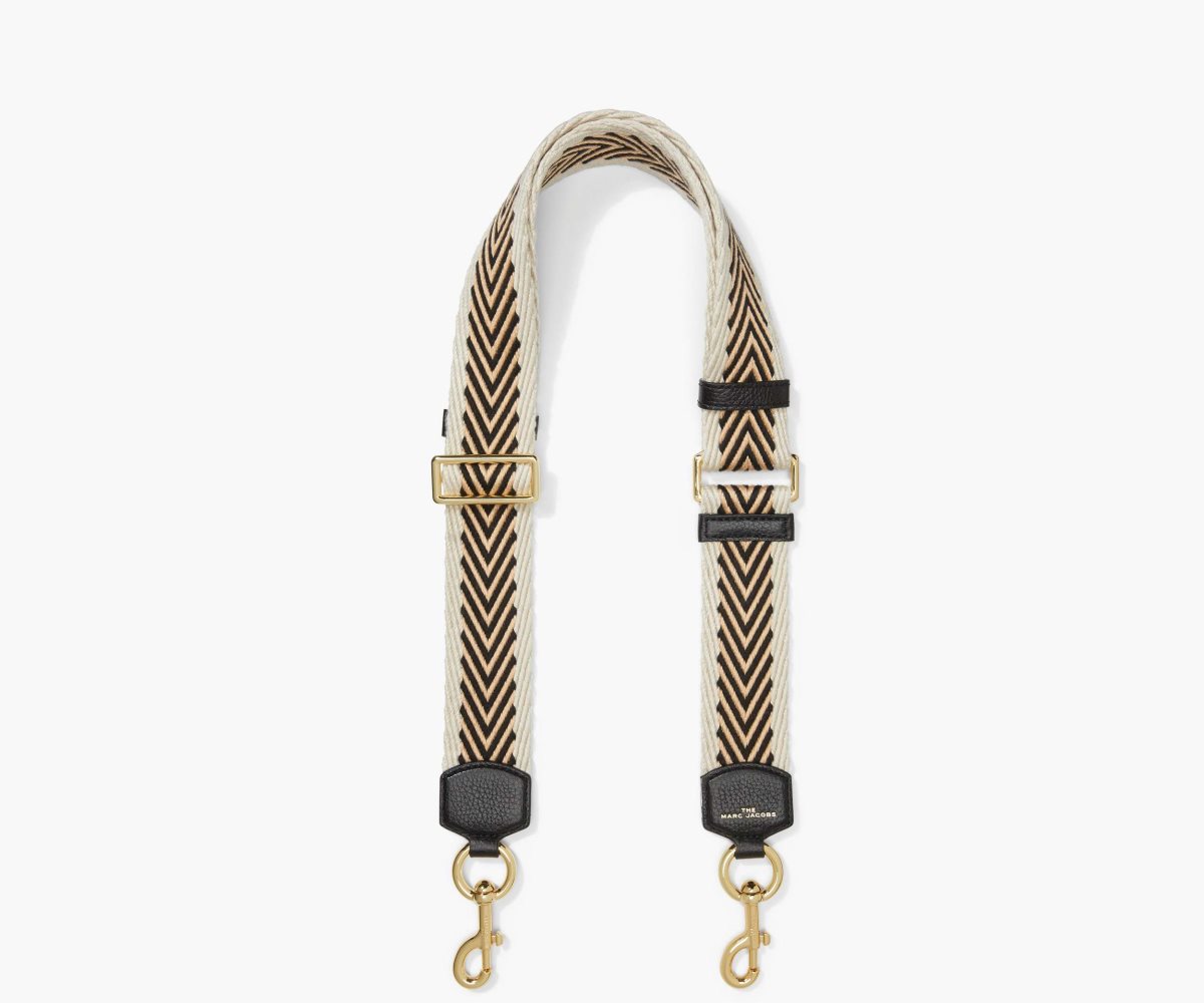 Marc Jacobs Arrow Webbing Páskové Černé Viacfarebný | EMICY0243