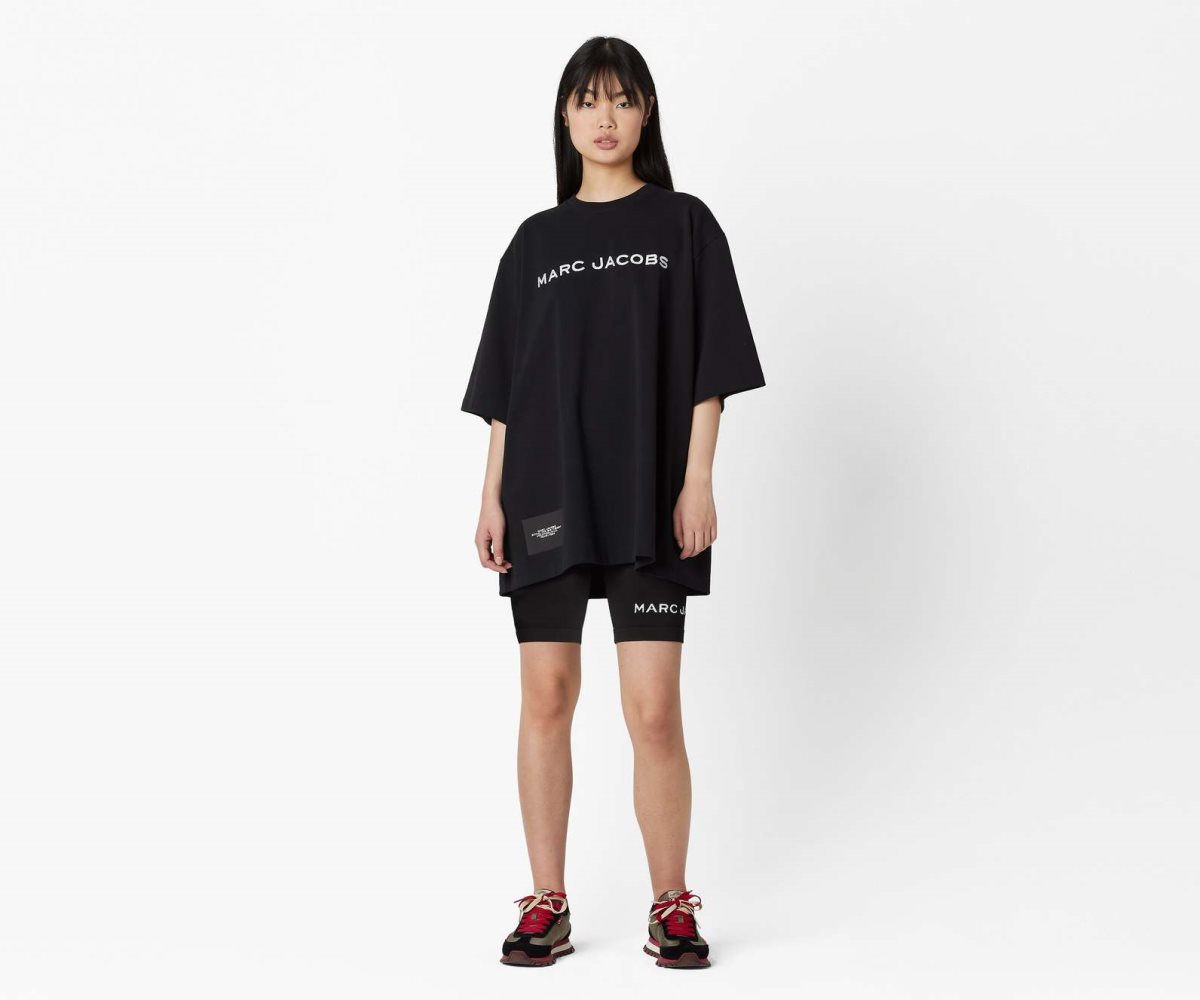 Marc Jacobs Big T-Shirt Černé | LSPDK3628