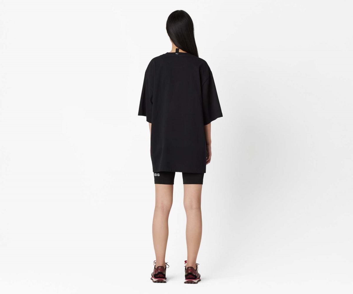 Marc Jacobs Big T-Shirt Černé | LSPDK3628