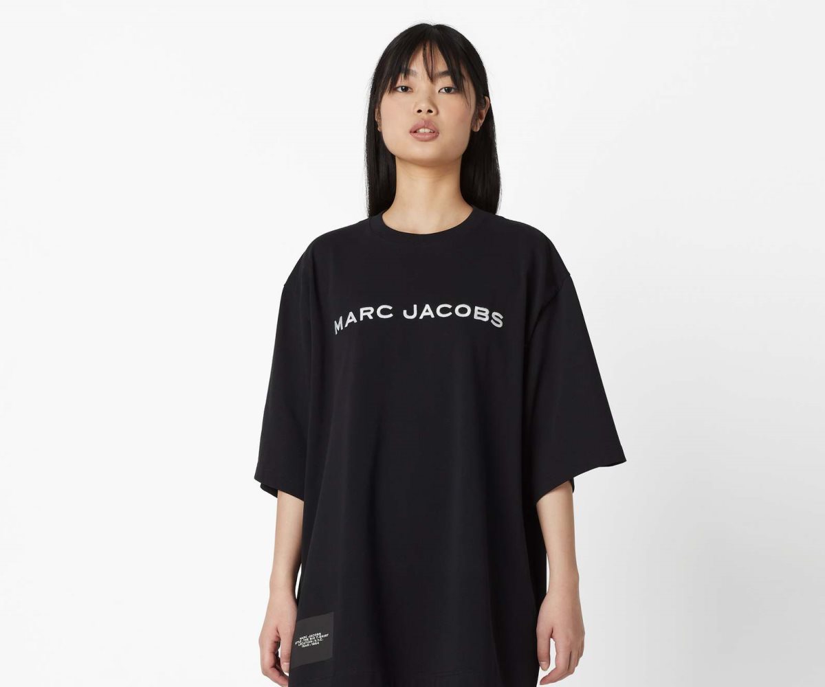 Marc Jacobs Big T-Shirt Černé | LSPDK3628