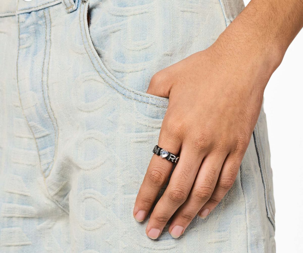 Marc Jacobs Charmed Marc Chain Ring Černé Viacfarebný | XUKDT4537