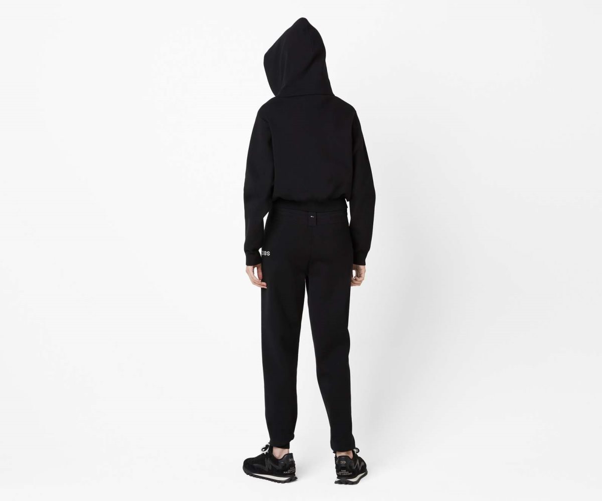 Marc Jacobs Cropped Zip Hoodie Černé | LCAFV9401