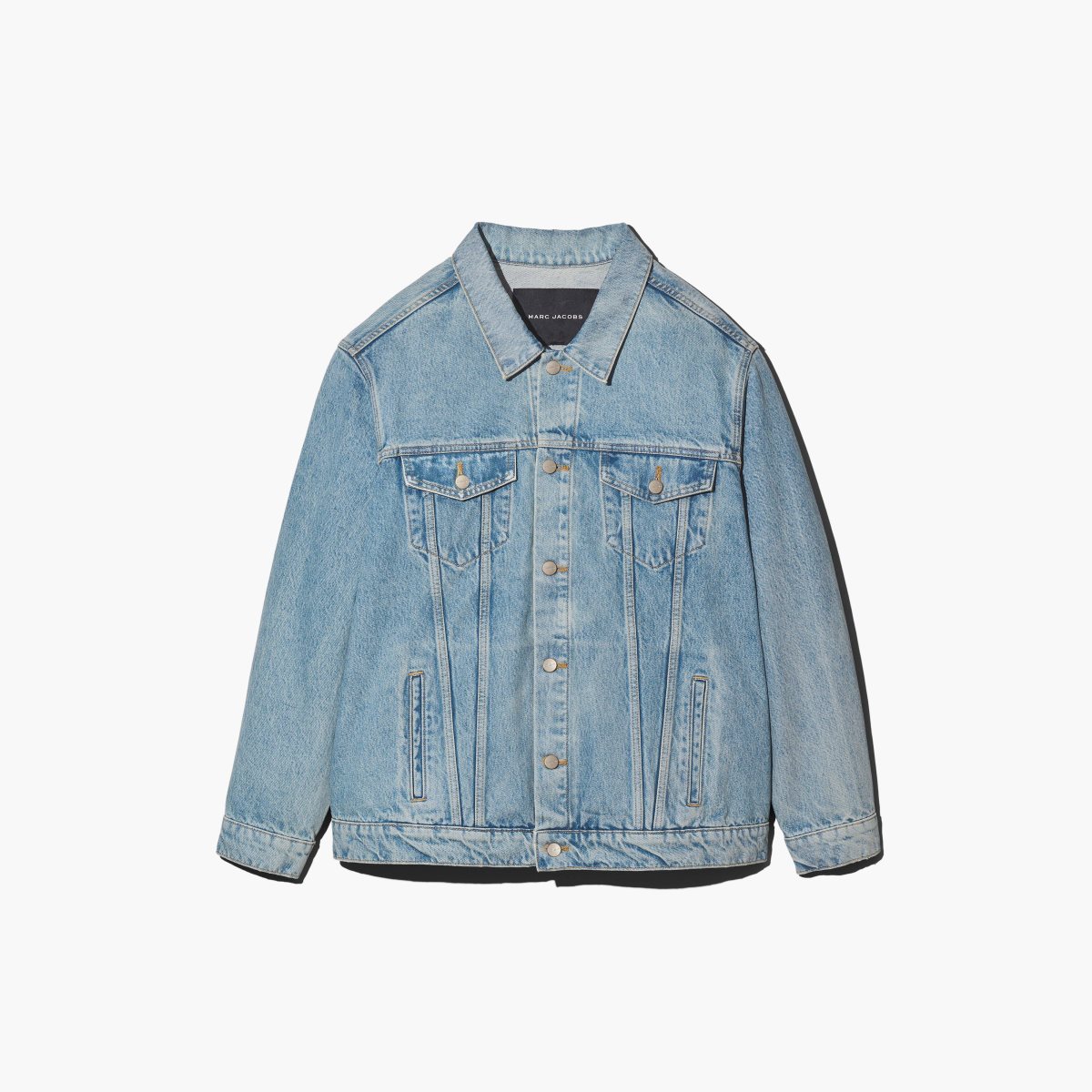 Marc Jacobs Denim Trucker Jacket Oranžové Blankyt | KWPQO6503