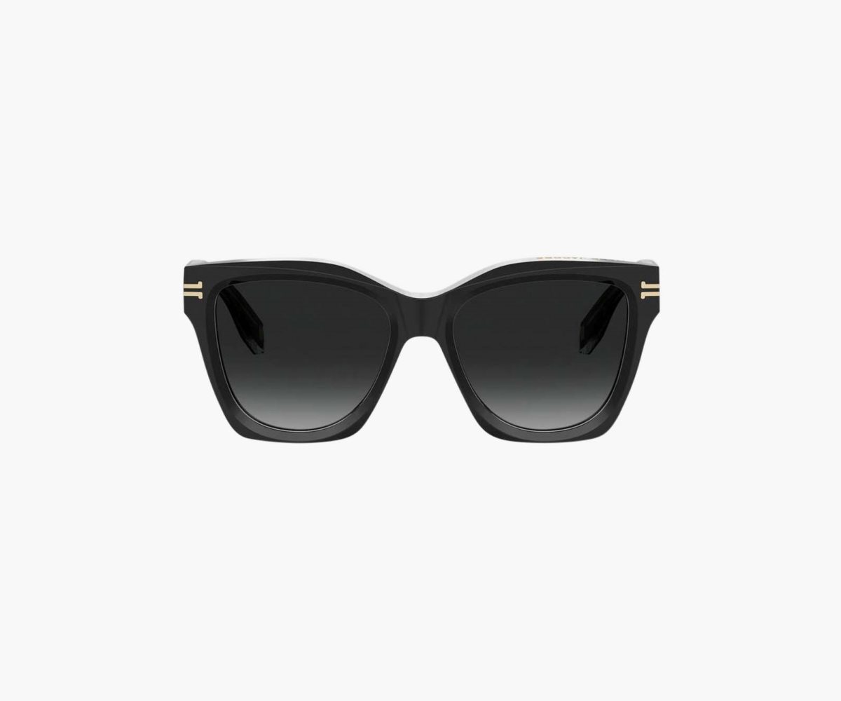 Marc Jacobs Icon Edge Oversized Square Sunglasses Černé | TMAGV1063