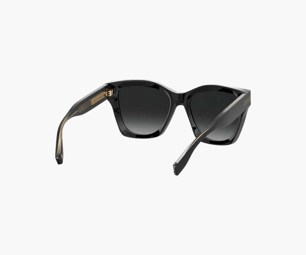 Marc Jacobs Icon Edge Oversized Square Sunglasses Černé | TMAGV1063