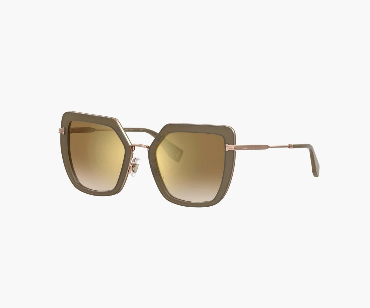 Marc Jacobs Icon Oversized Butterfly Sunglasses Zlaté | WPMVT9083