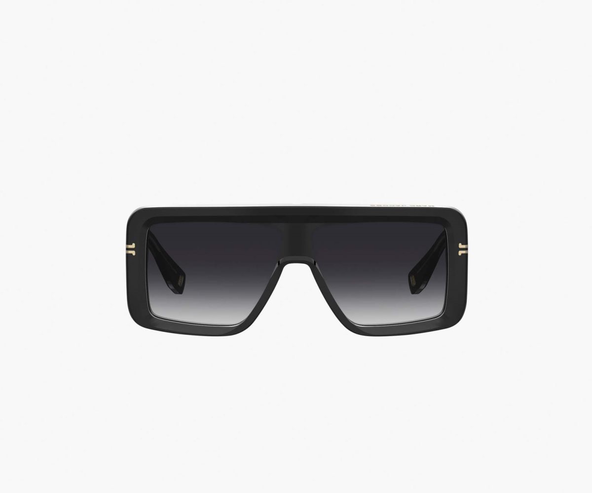 Marc Jacobs Icon Rectangular Sunglasses Černé | EYJLO4758