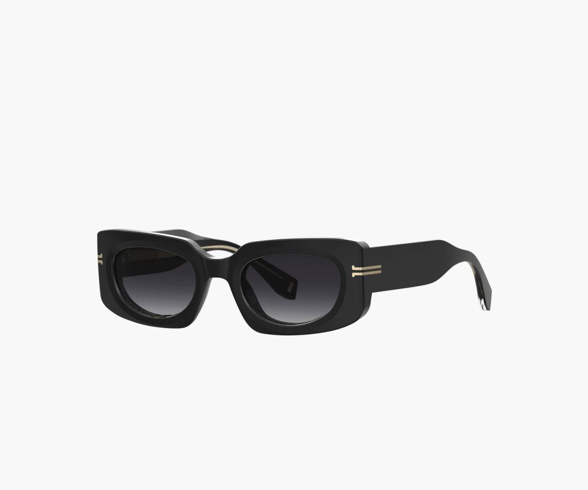 Marc Jacobs Icon Rectangular Sunglasses Černé | QKRHG6135