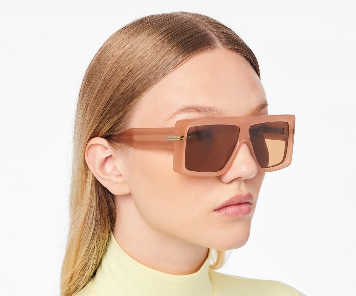 Marc Jacobs Icon Rectangular Sunglasses Béžový | YNVIH6507