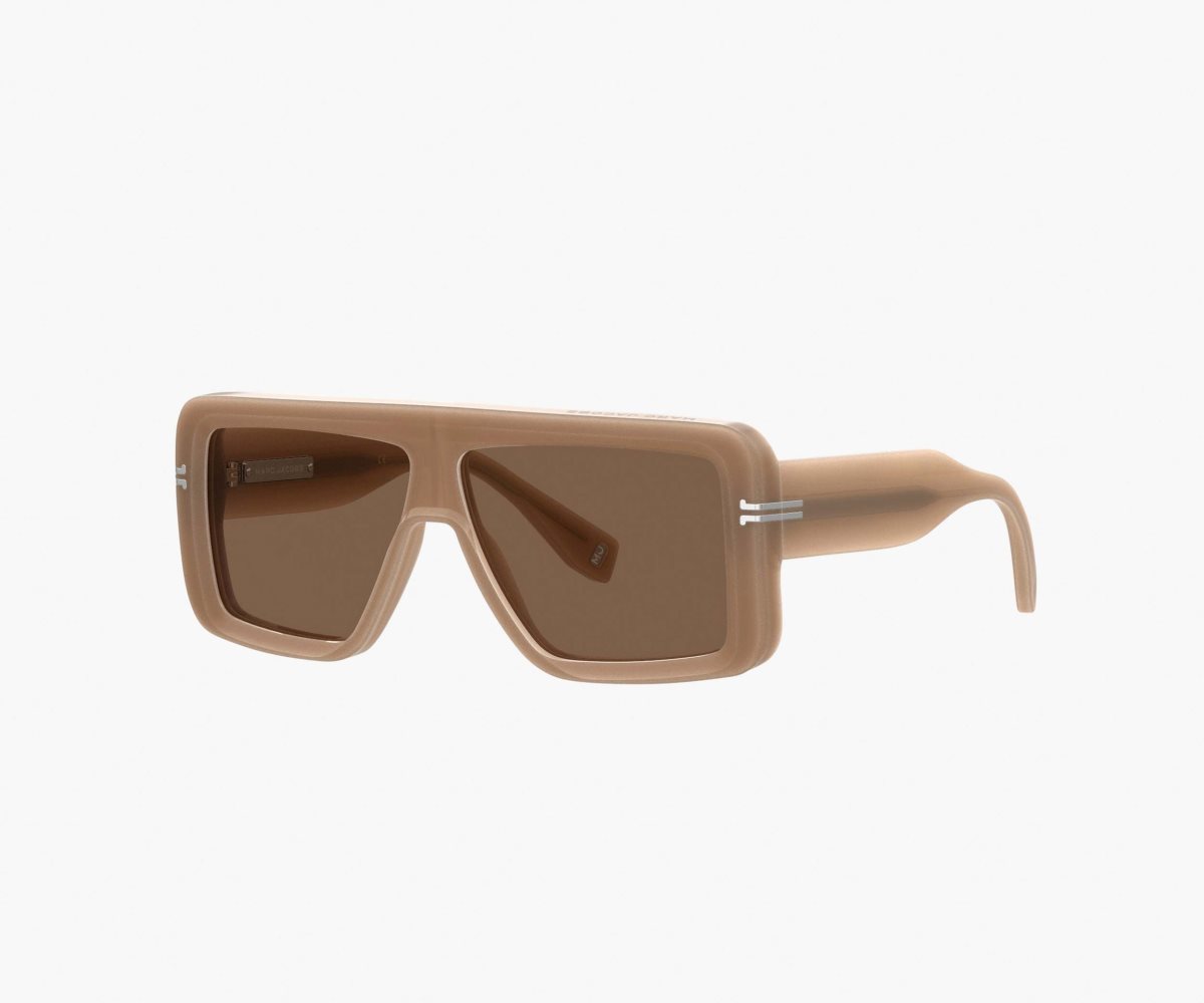 Marc Jacobs Icon Rectangular Sunglasses Béžový | YNVIH6507