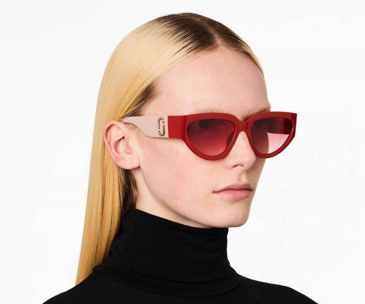 Marc Jacobs J Marc Cat Eye Sunglasses Červené | CQAMI9563