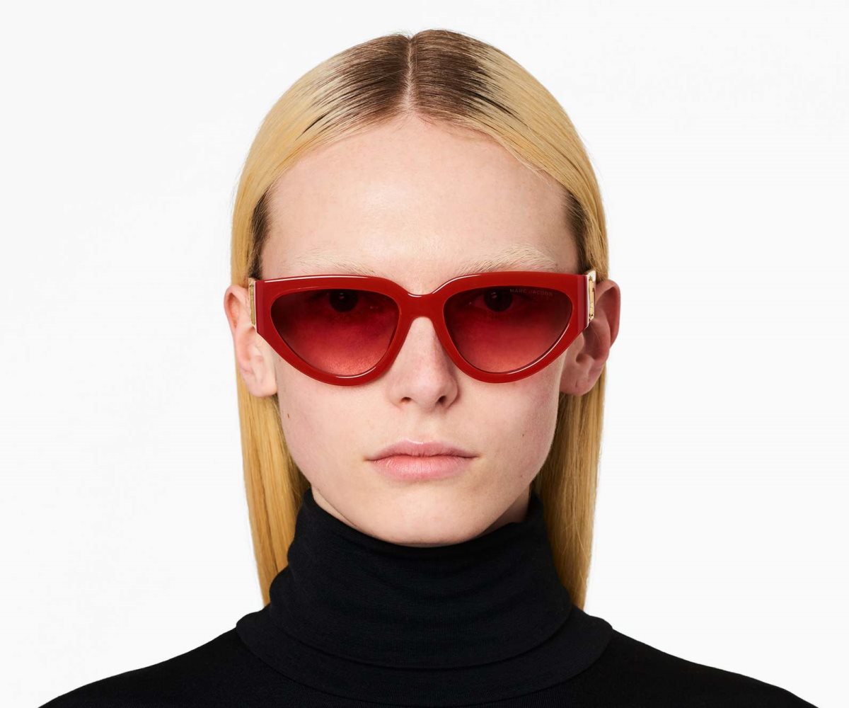 Marc Jacobs J Marc Cat Eye Sunglasses Červené | CQAMI9563