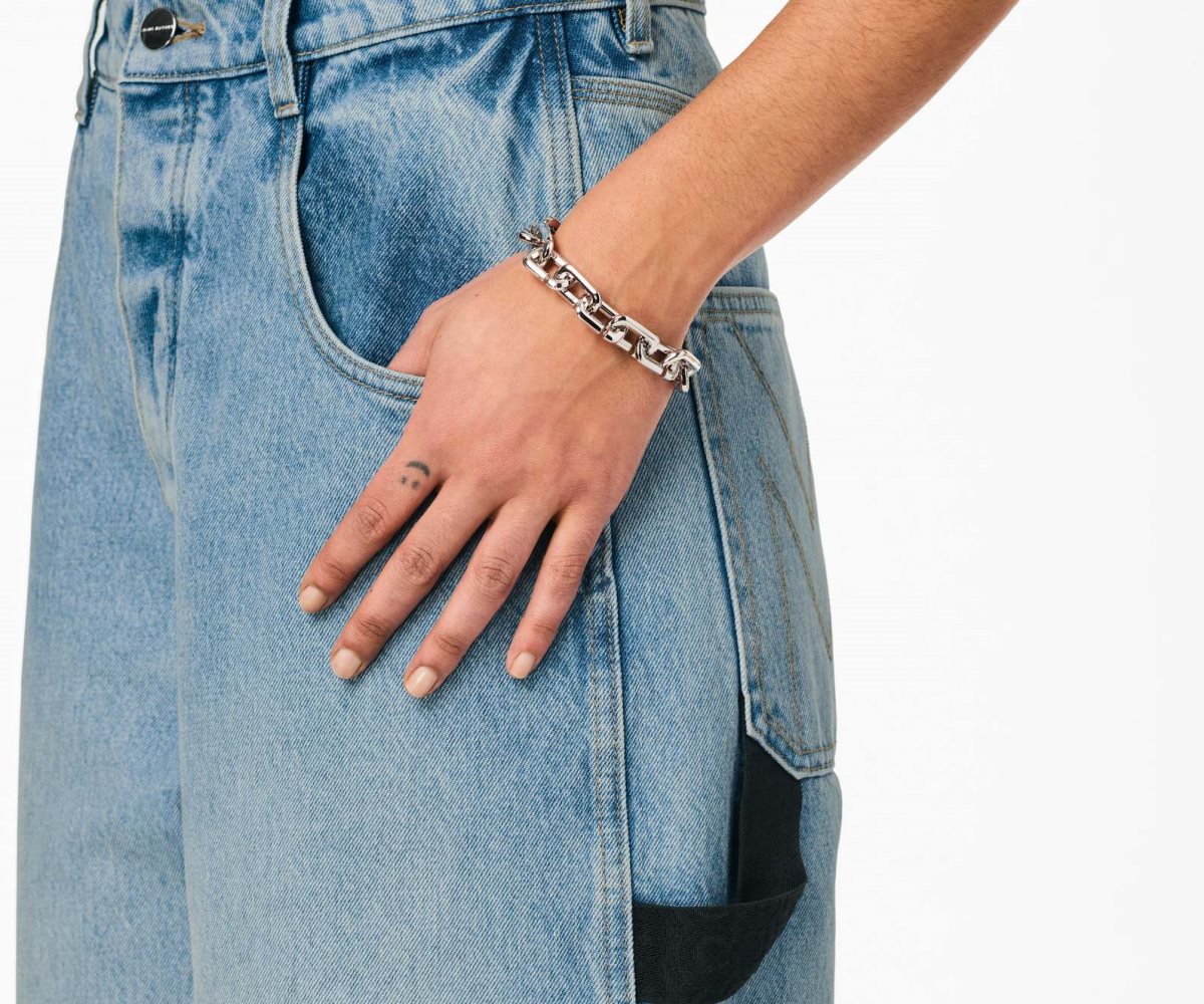 Marc Jacobs J Marc Chain Link Bracelet Stříbrné | YSTQH7685