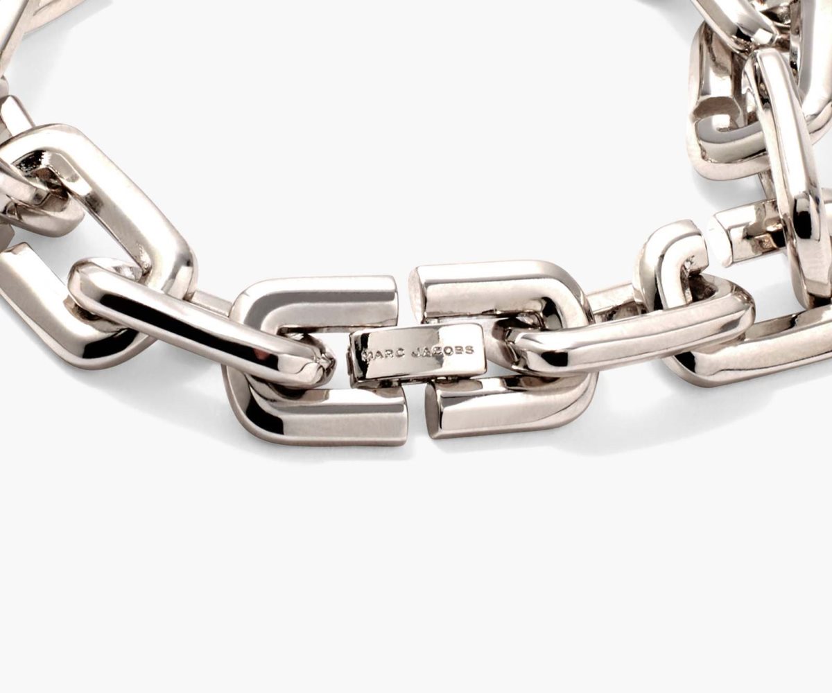 Marc Jacobs J Marc Chain Link Bracelet Stříbrné | YSTQH7685