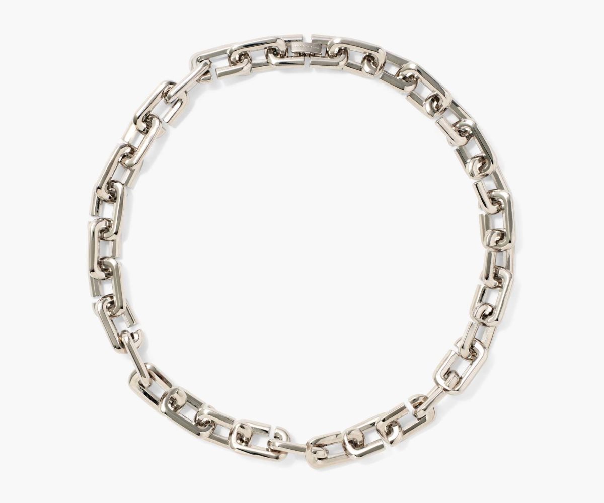 Marc Jacobs J Marc Chain Link Necklace Stříbrné | MFSKD0248