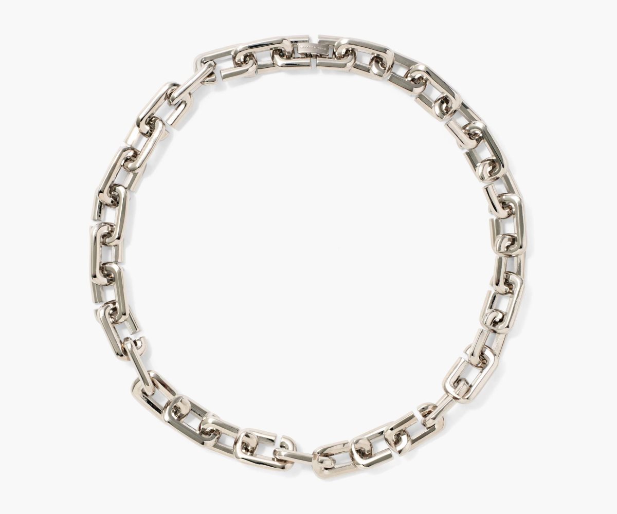 Marc Jacobs J Marc Chain Link Necklace Stříbrné | MFSKD0248