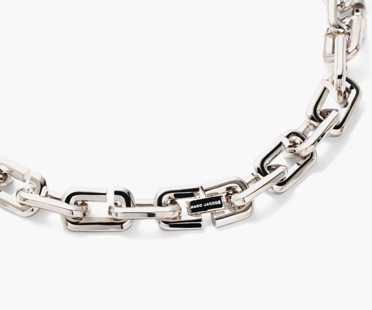 Marc Jacobs J Marc Chain Link Necklace Stříbrné | MFSKD0248