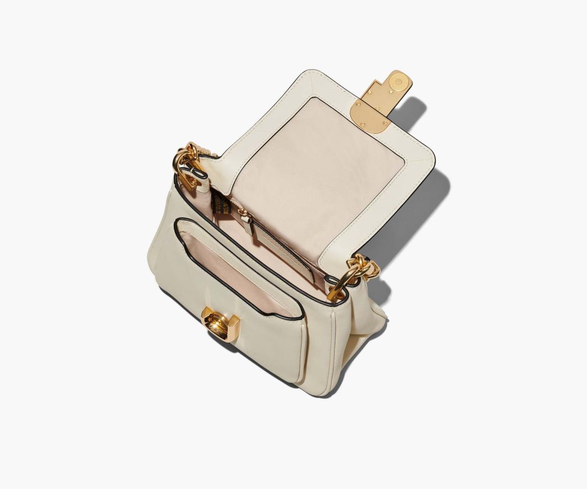 Marc Jacobs J Marc Chain Mini Satchel Bílé | RHPWI6317