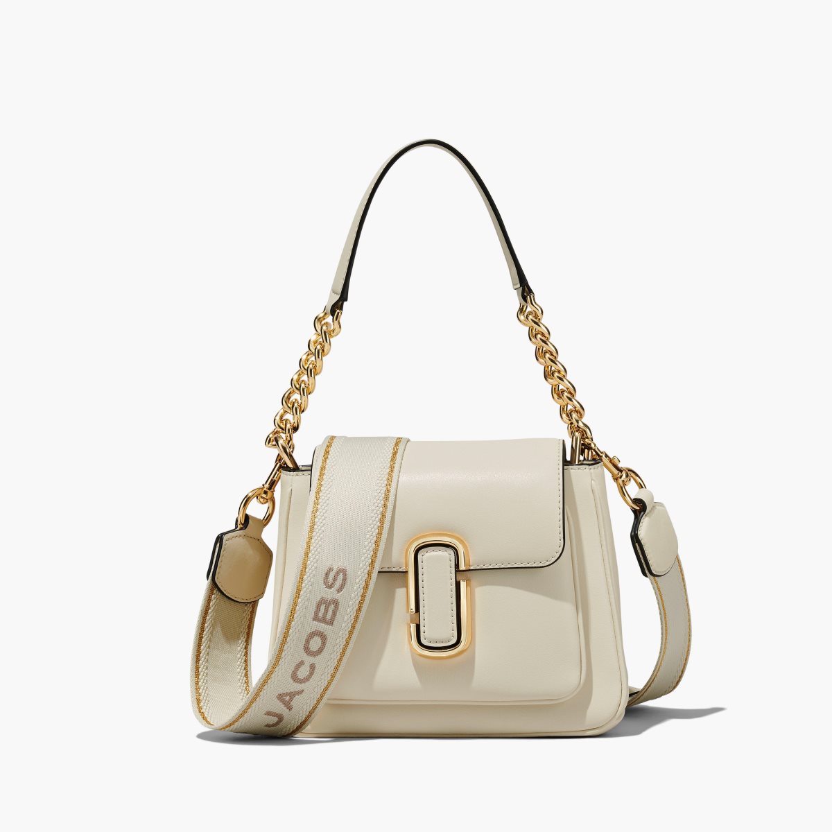 Marc Jacobs J Marc Chain Mini Satchel Bílé | RHPWI6317