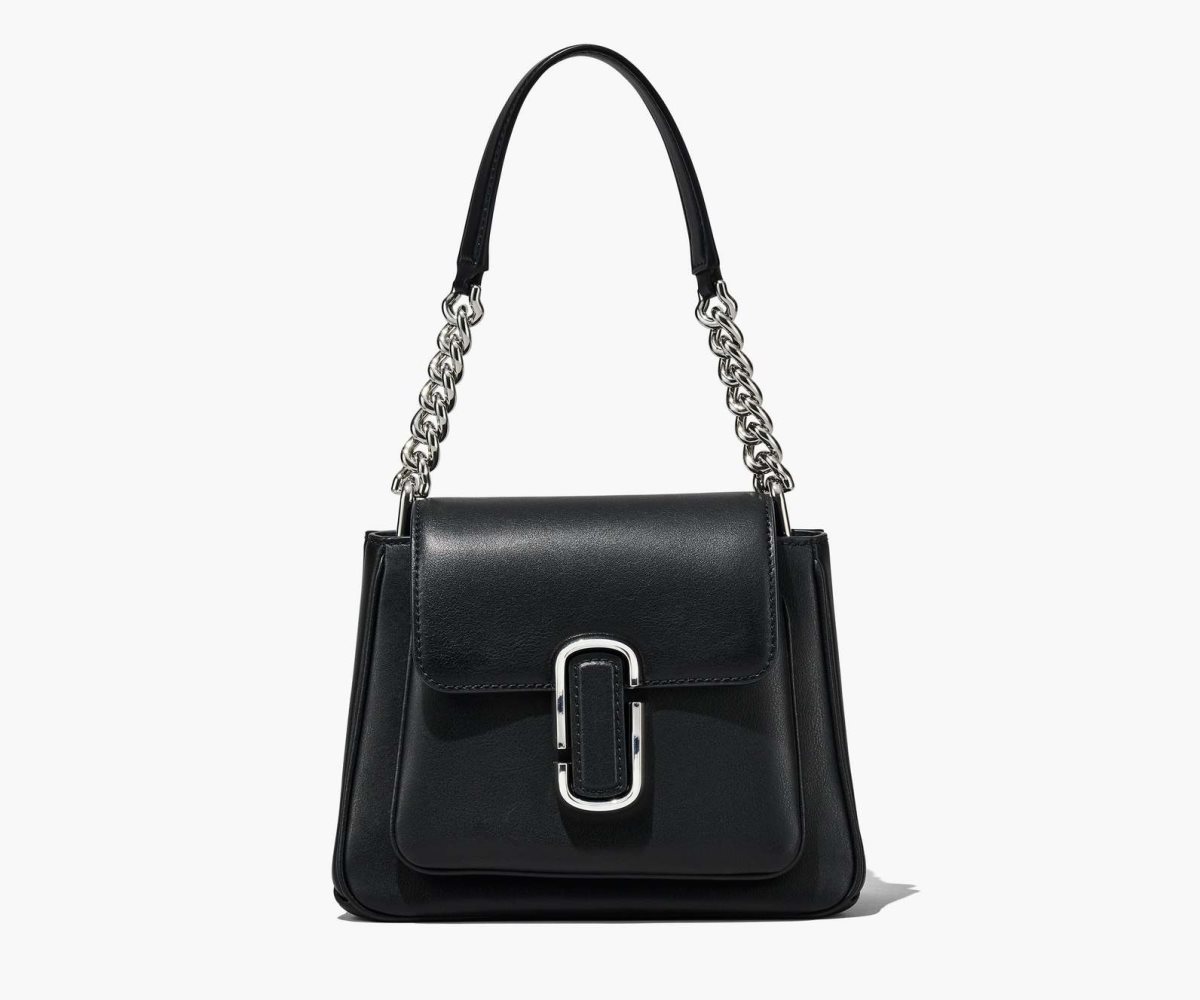 Marc Jacobs J Marc Chain Mini Satchel Černé Stříbrné | CZRWT3506