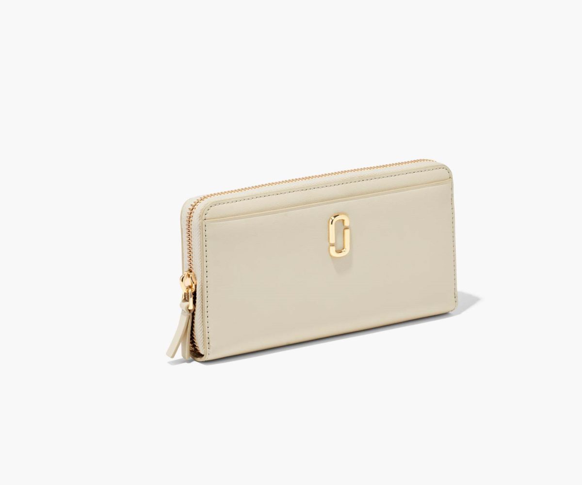 Marc Jacobs J Marc Continental Wallet Bílé | BAJPD9304