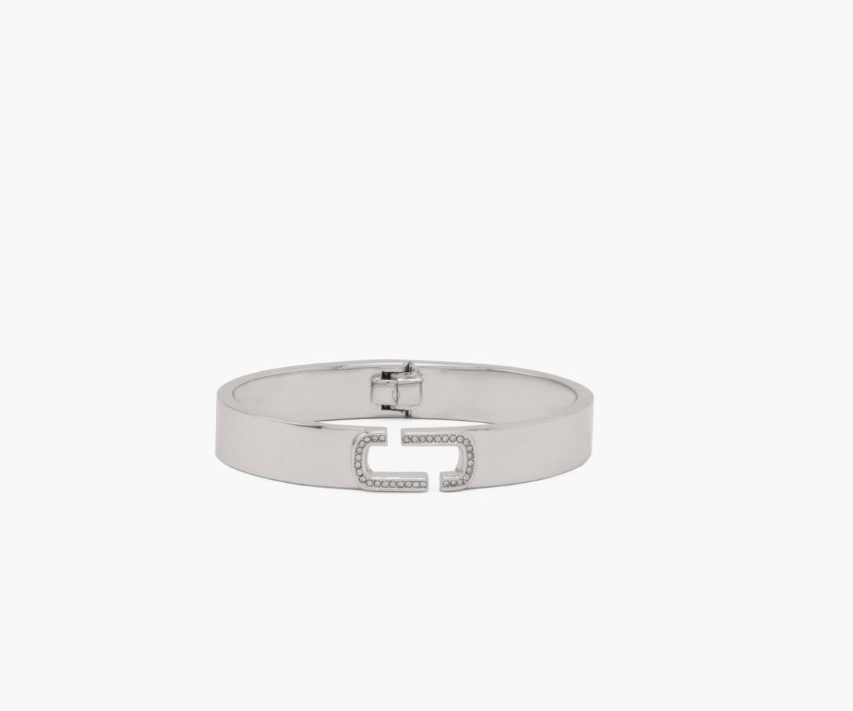 Marc Jacobs J Marc Crystal Bangle Stříbrné | HMNGD4367