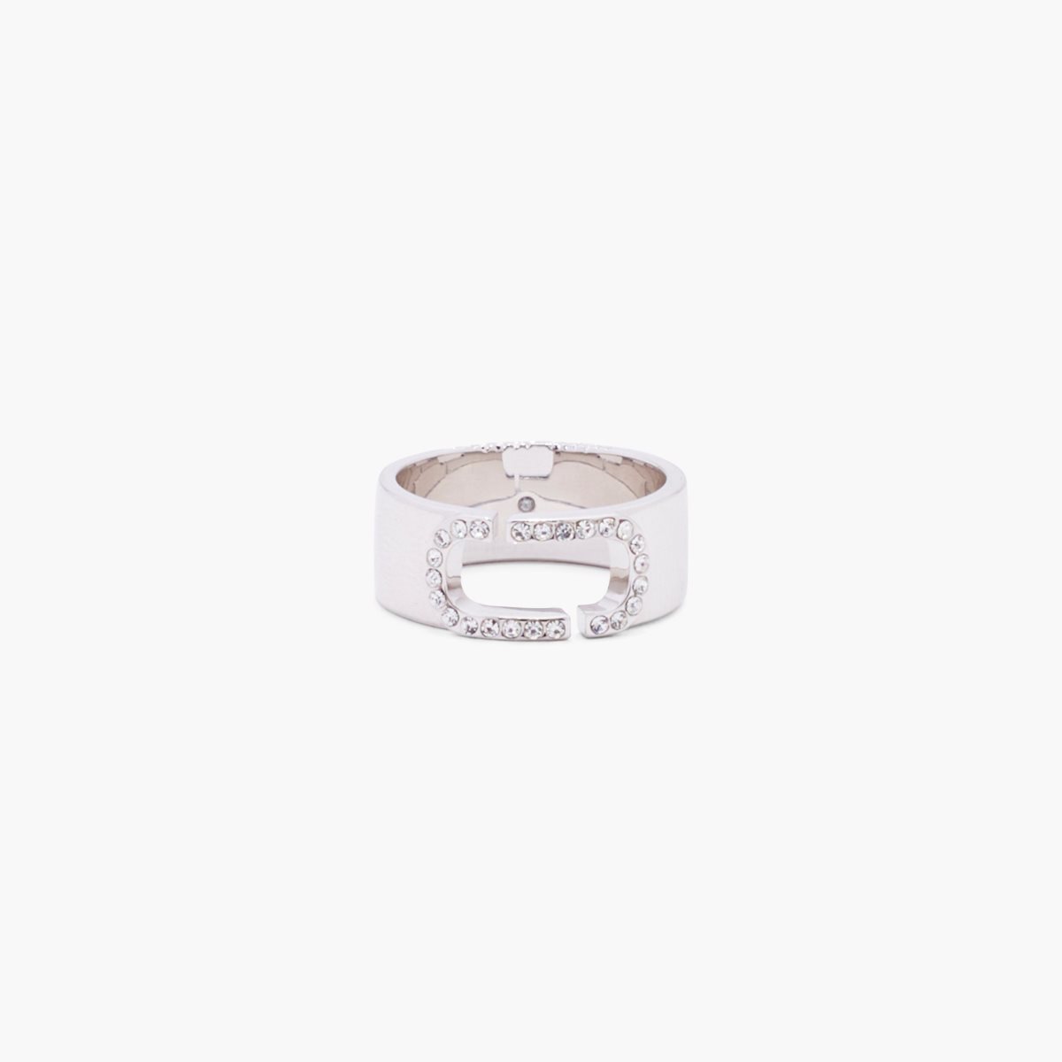 Marc Jacobs J Marc Crystal Ring Stříbrné | OUQWY5631