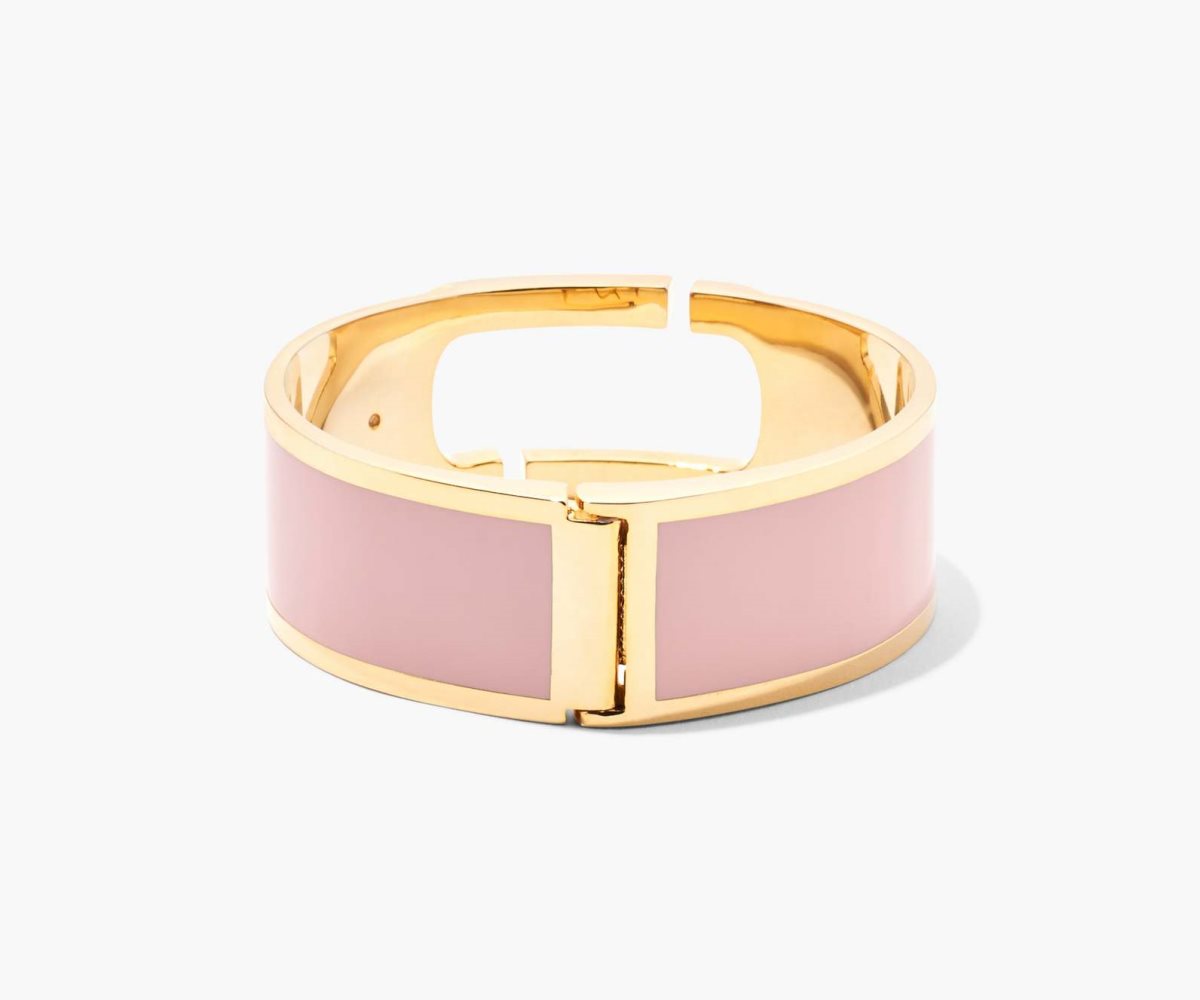 Marc Jacobs J Marc Large Hinge Bangle Růžové Zlaté | HVZGX2185