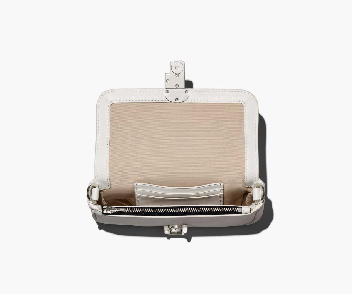 Marc Jacobs J Marc Mini Bag Bílé Stříbrné | UHJAL0832