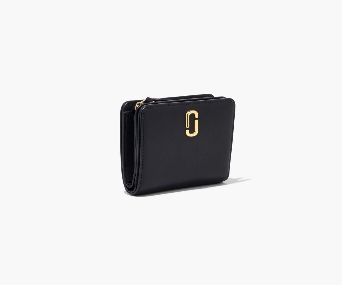 Marc Jacobs J Marc Mini Compact Wallet Černé | WOUAY7306