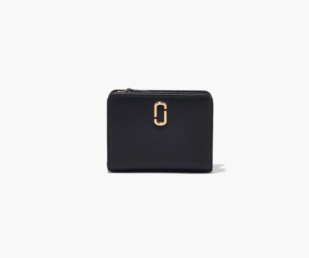 Marc Jacobs J Marc Mini Compact Wallet Černé | WOUAY7306