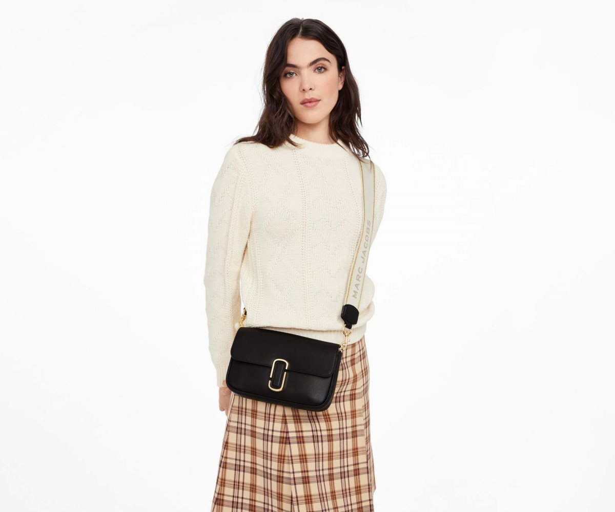 Marc Jacobs J Marc Shoulder Bag Černé | UFKIT4325