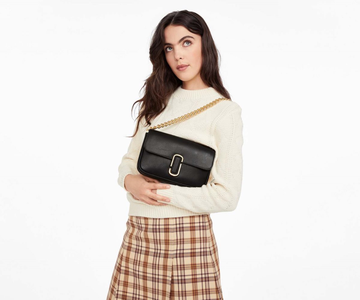 Marc Jacobs J Marc Shoulder Bag Černé | UFKIT4325