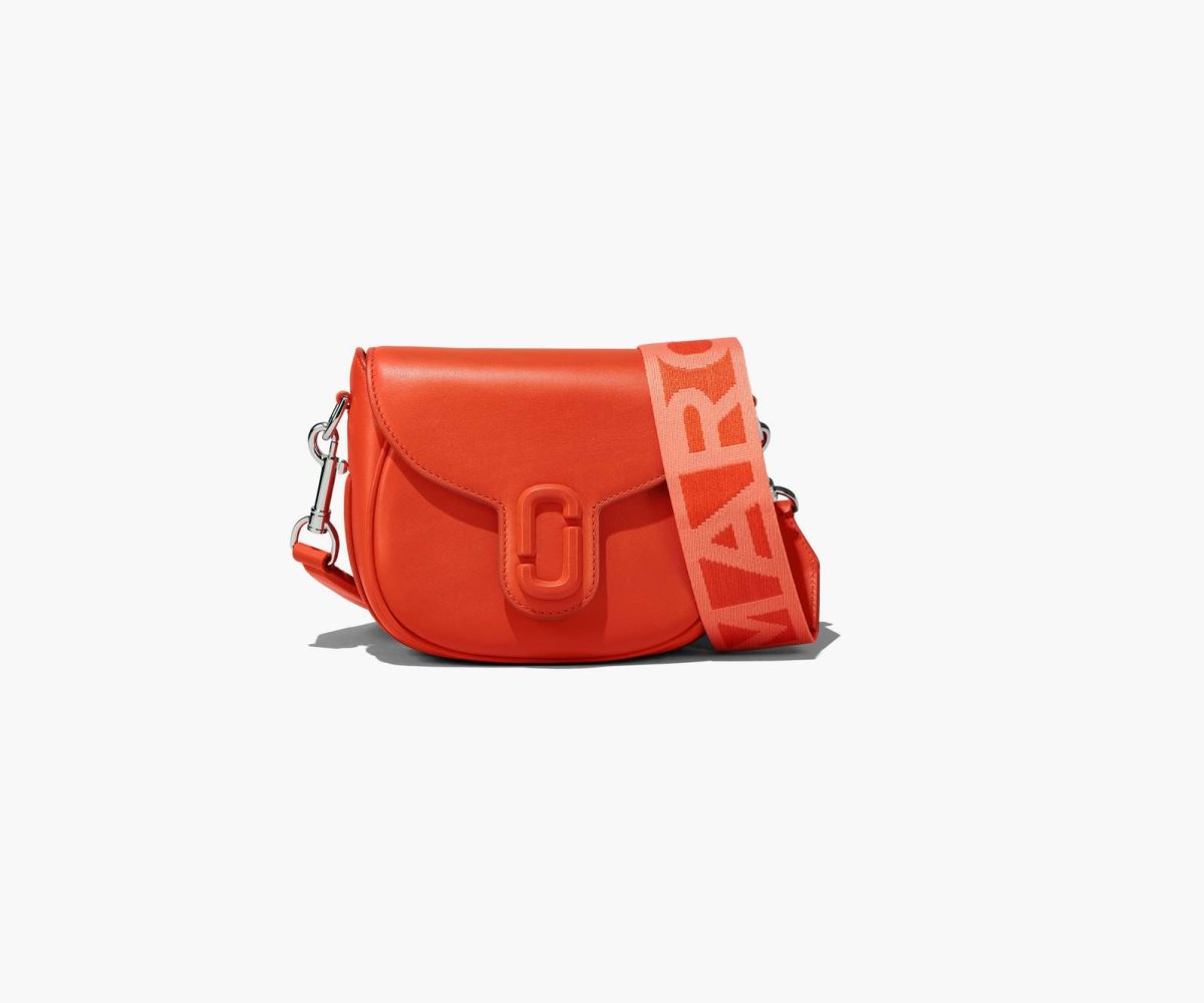 Marc Jacobs J Marc Small Saddle Bag Oranžové | RQENT4208