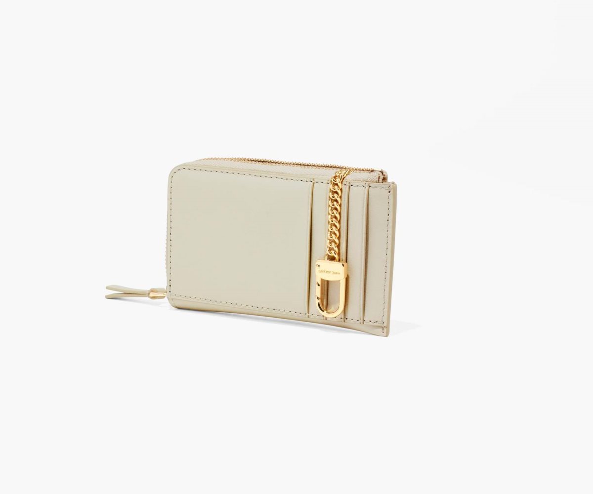 Marc Jacobs J Marc Top Zip Multi Wallet Bílé | YIAEV0639