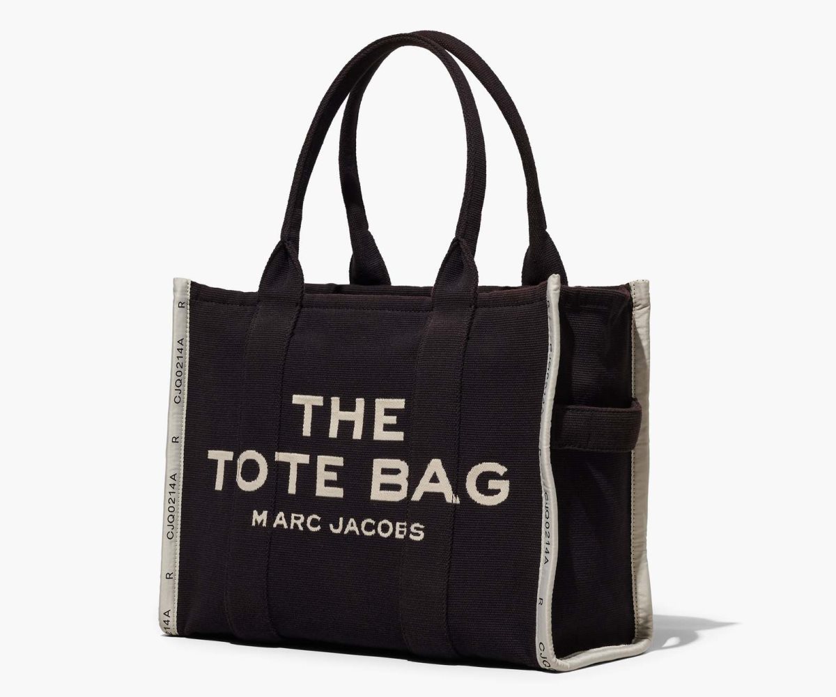 Marc Jacobs Jacquard Large Tote Bag Černé | HDOVG9174