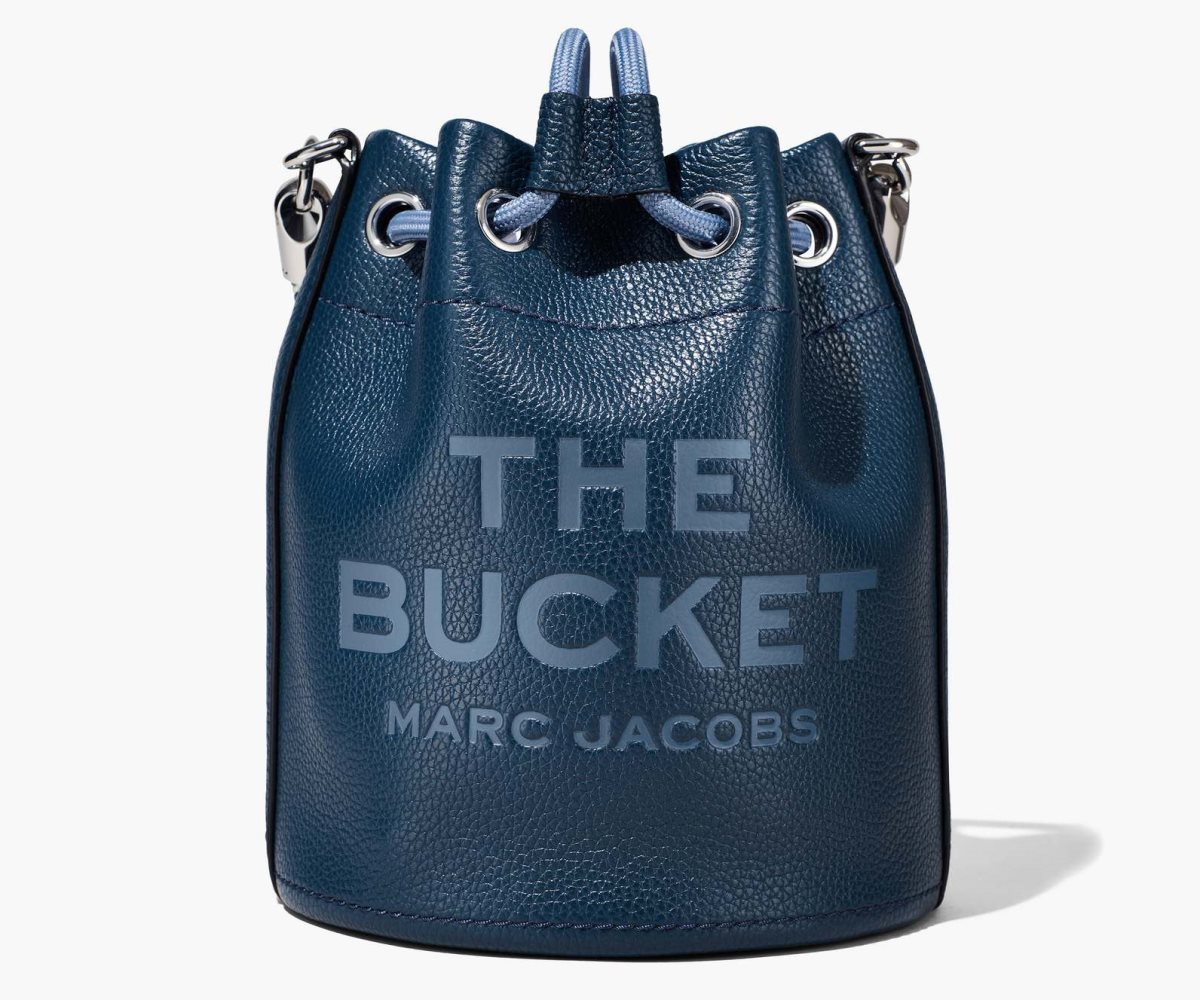 Marc Jacobs Læder Bucket Bag Blankyt | JWVLX2374