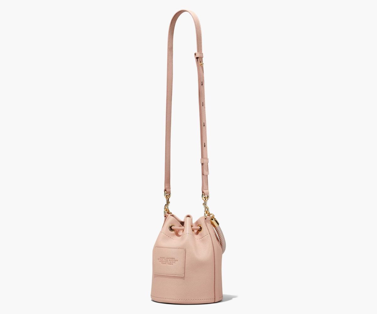 Marc Jacobs Læder Bucket Bag Růžové | QHBNS1679