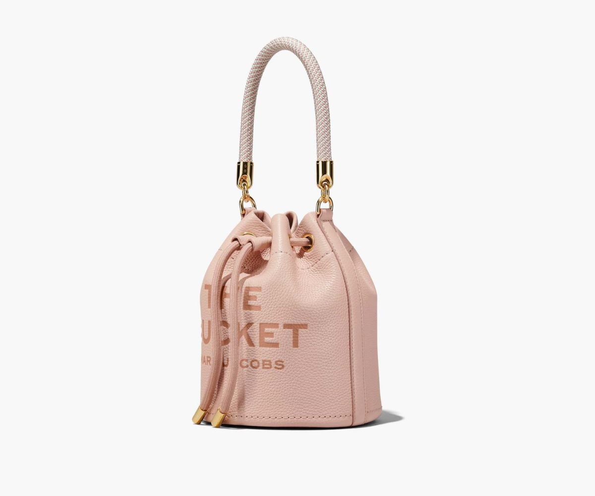 Marc Jacobs Læder Bucket Bag Růžové | QHBNS1679