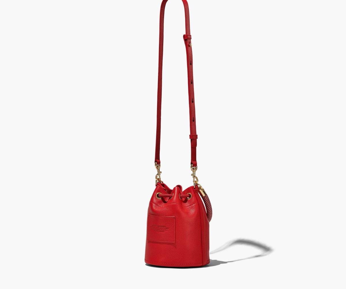 Marc Jacobs Læder Bucket Bag Červené | VRCGO5970