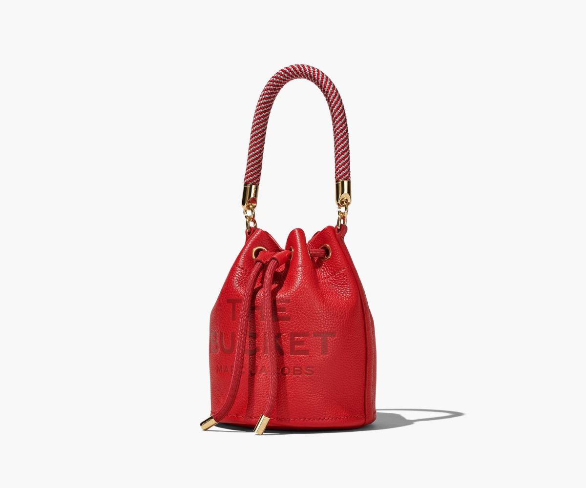 Marc Jacobs Læder Bucket Bag Červené | VRCGO5970