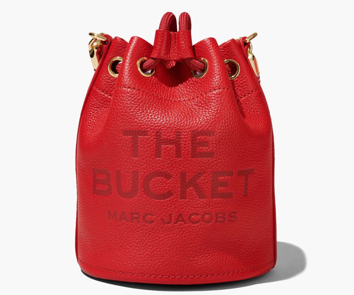 Marc Jacobs Læder Bucket Bag Červené | VRCGO5970