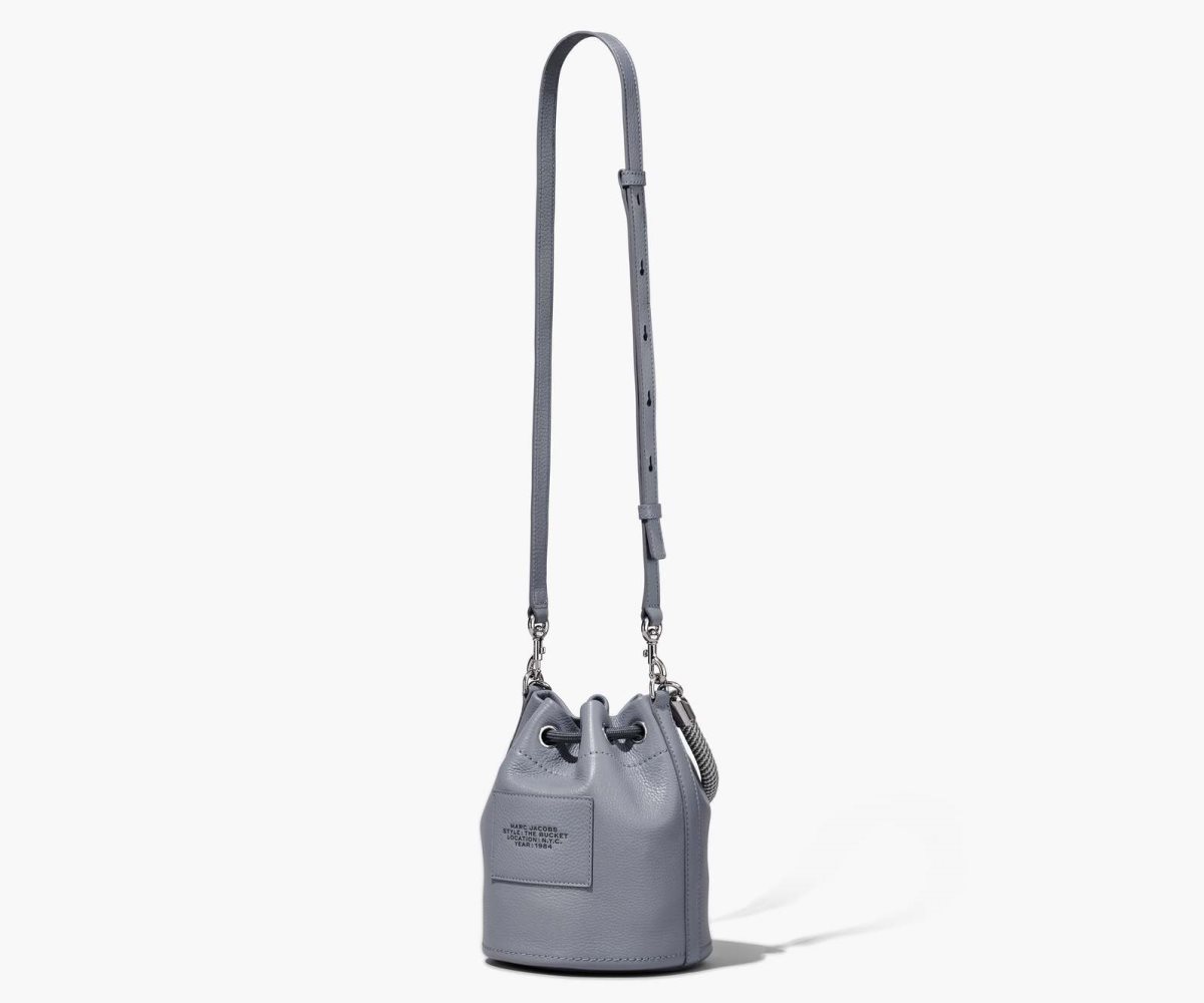 Marc Jacobs Læder Bucket Bag Šedé | ILANW6593