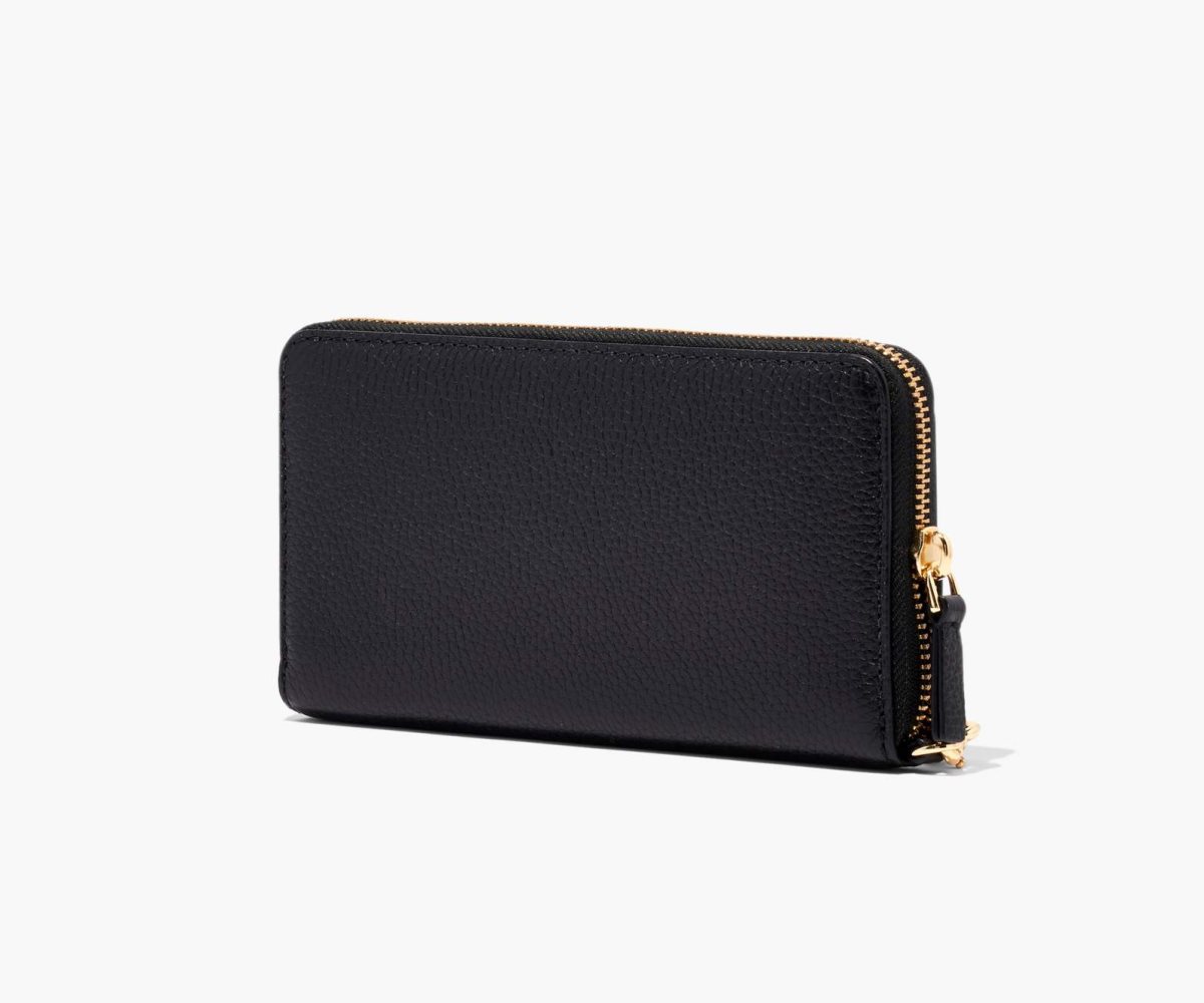 Marc Jacobs Læder Continental Wallet Černé | UOHQD3219