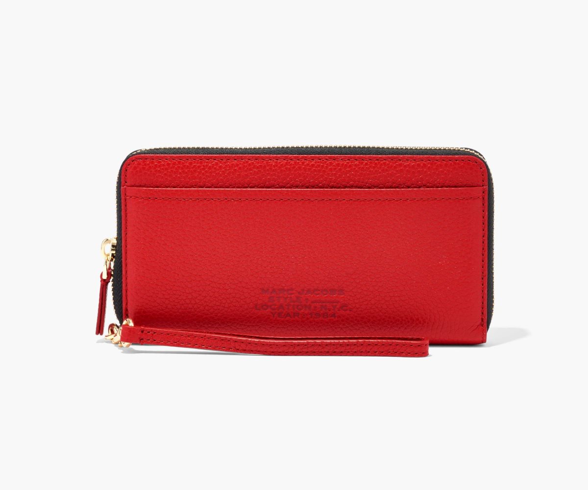 Marc Jacobs Læder Continental Wallet Červené | YCFQB2630