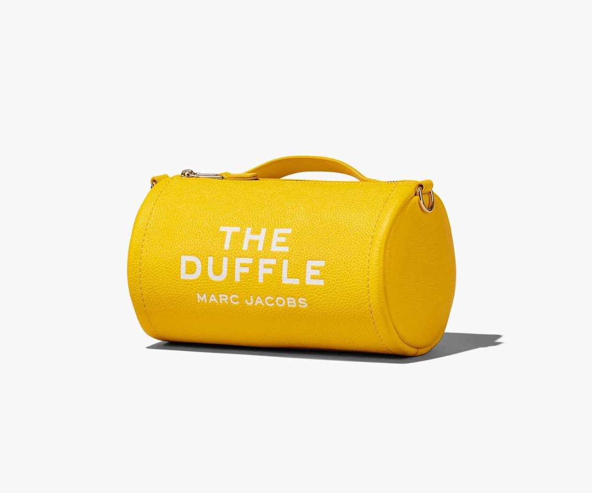 Marc Jacobs Læder Duffle Bag Oranžové | AZDYR4873