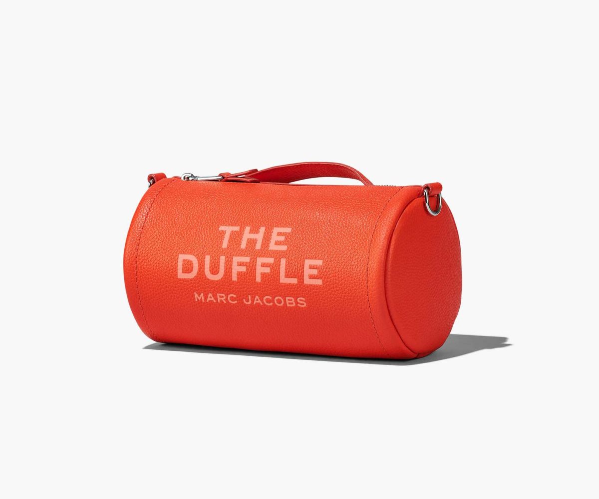 Marc Jacobs Læder Duffle Bag Oranžové | DGLZB2384