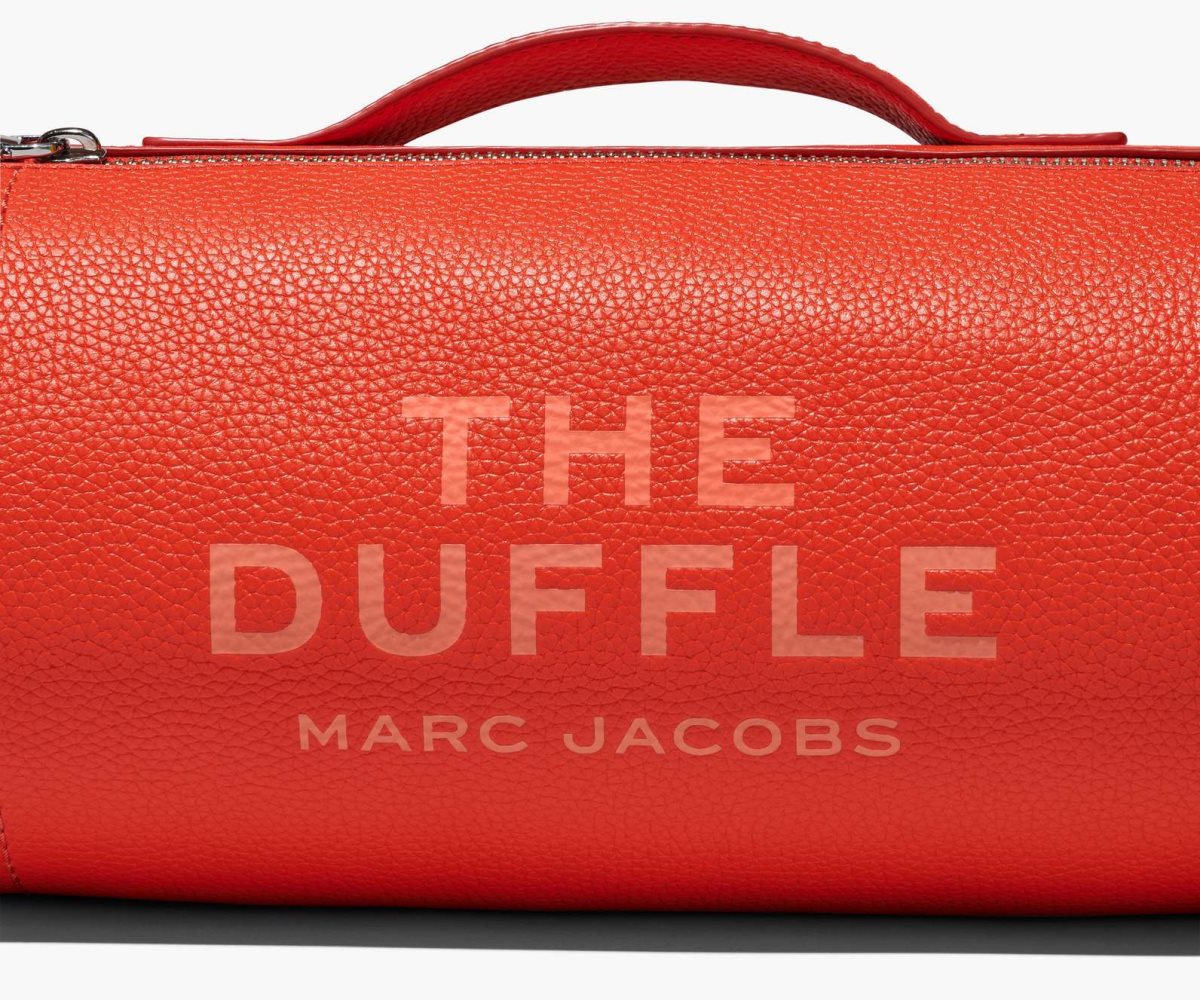 Marc Jacobs Læder Duffle Bag Oranžové | DGLZB2384