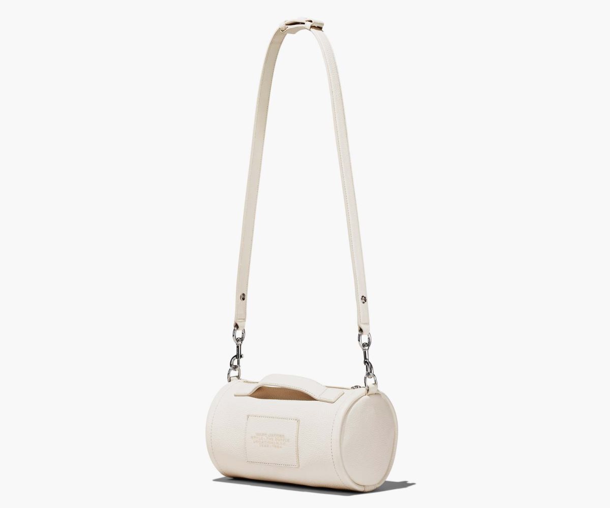 Marc Jacobs Læder Duffle Bag Stříbrné | EHYTU6025