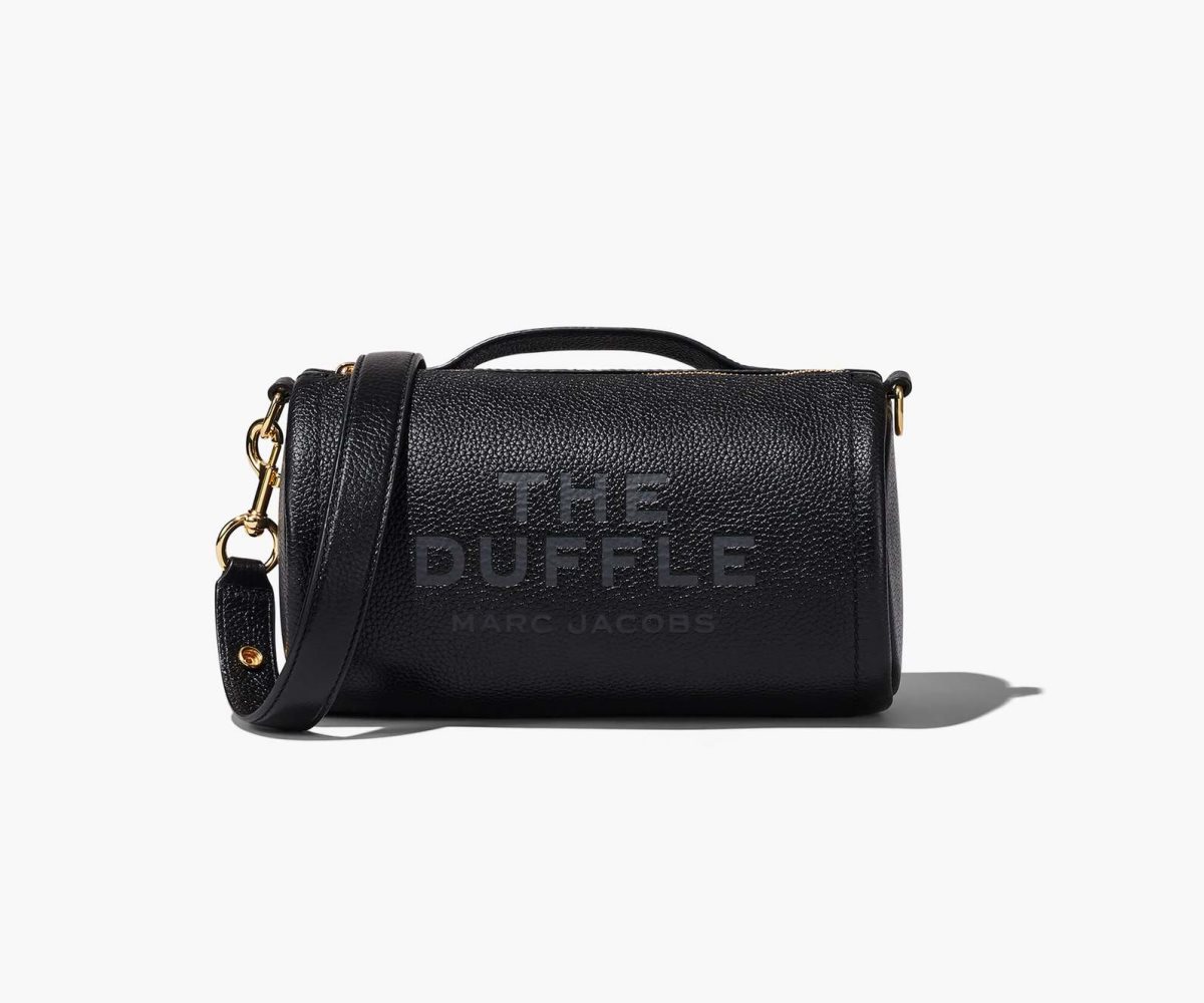 Marc Jacobs Læder Duffle Bag Černé | NCWIF7531